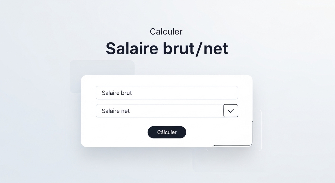 Calculer Salaire brut:net