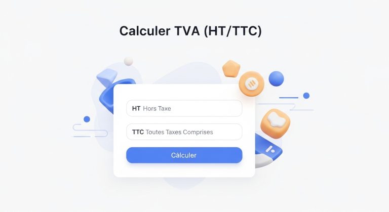 Calculer TVA (HT:TTC)