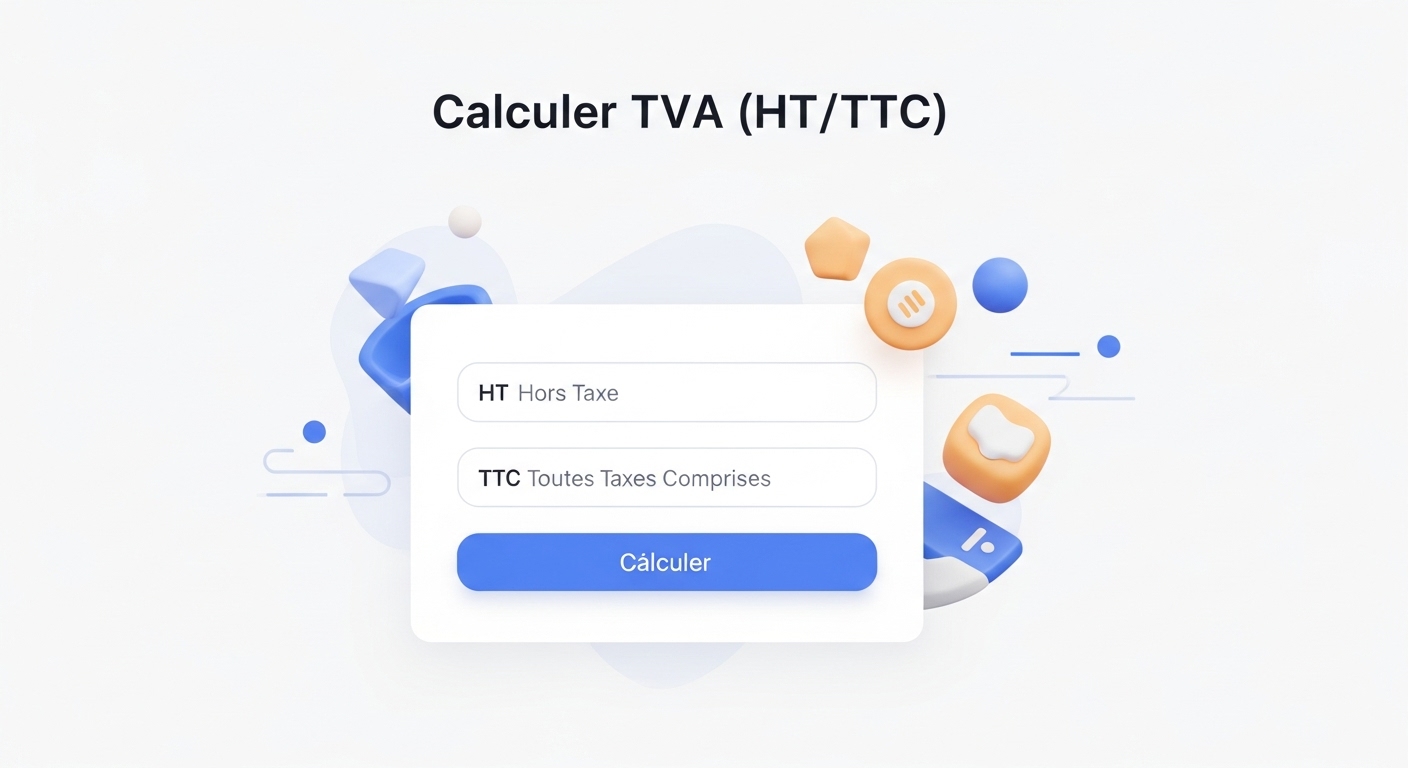 Calculer TVA (HT:TTC)