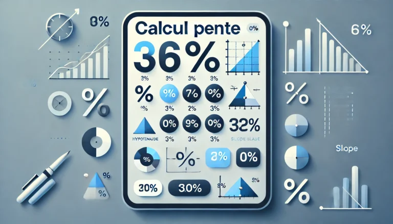 Calcul Pente