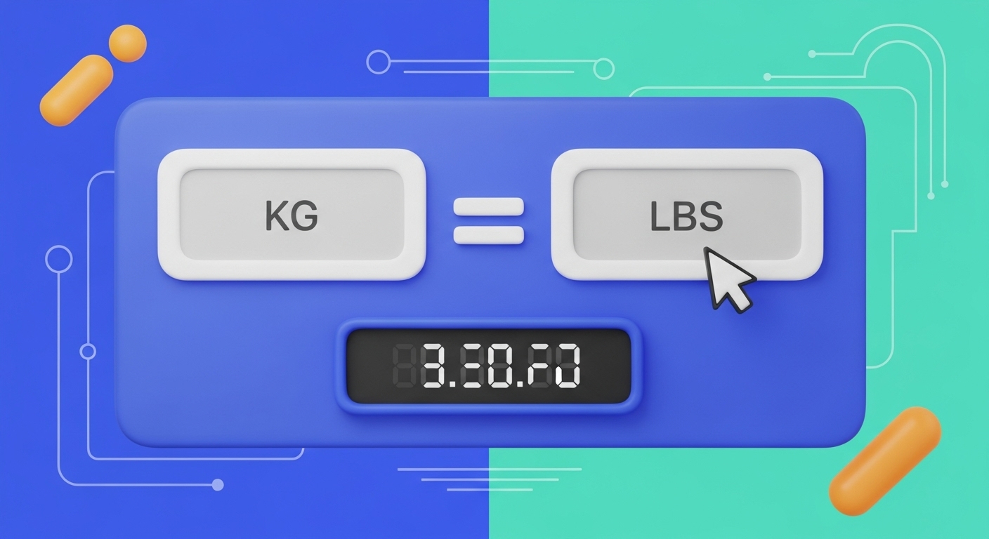 Convertisseur KG en LBS